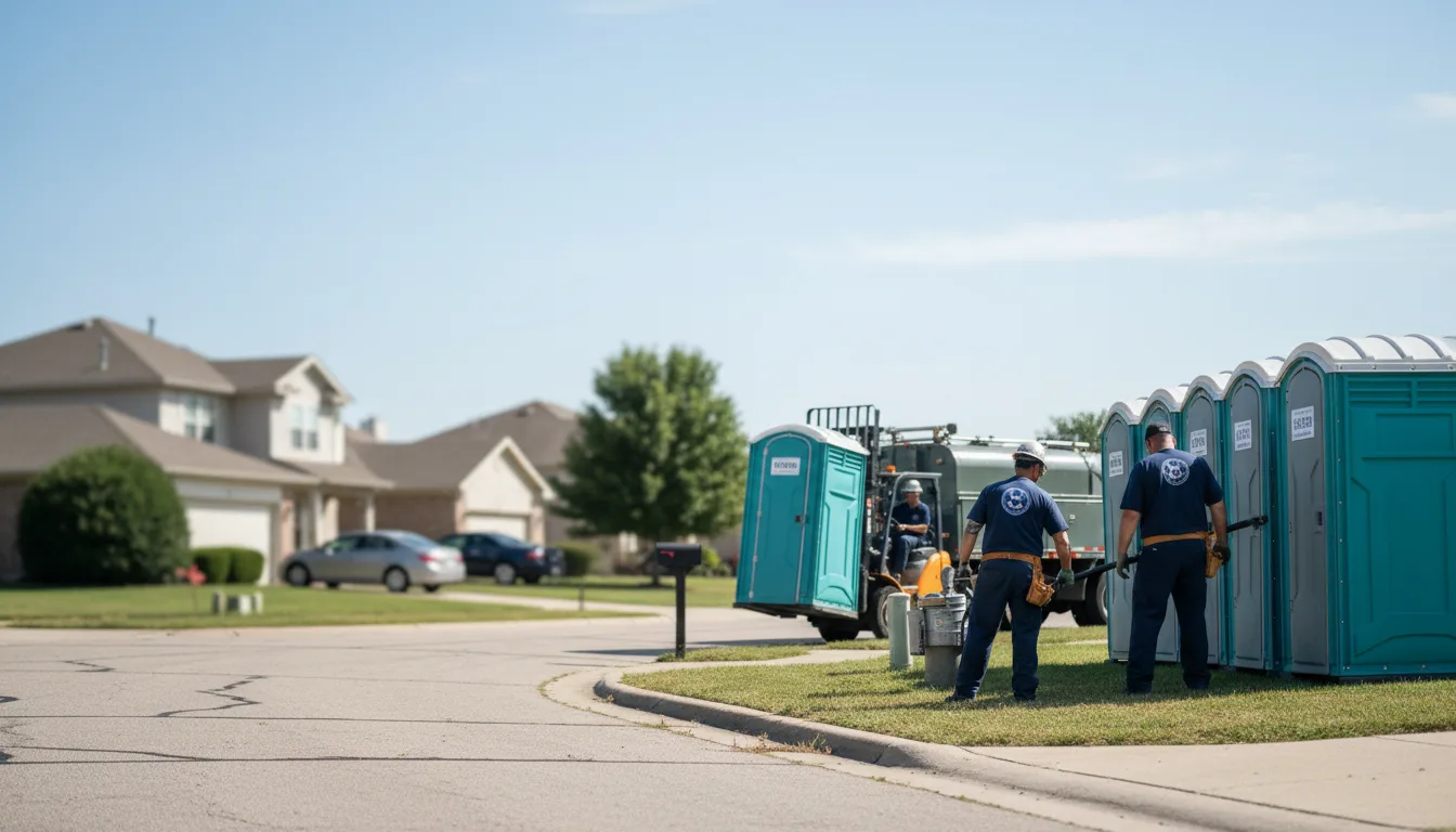 Porta Potty Rental in Muncie, IL near me